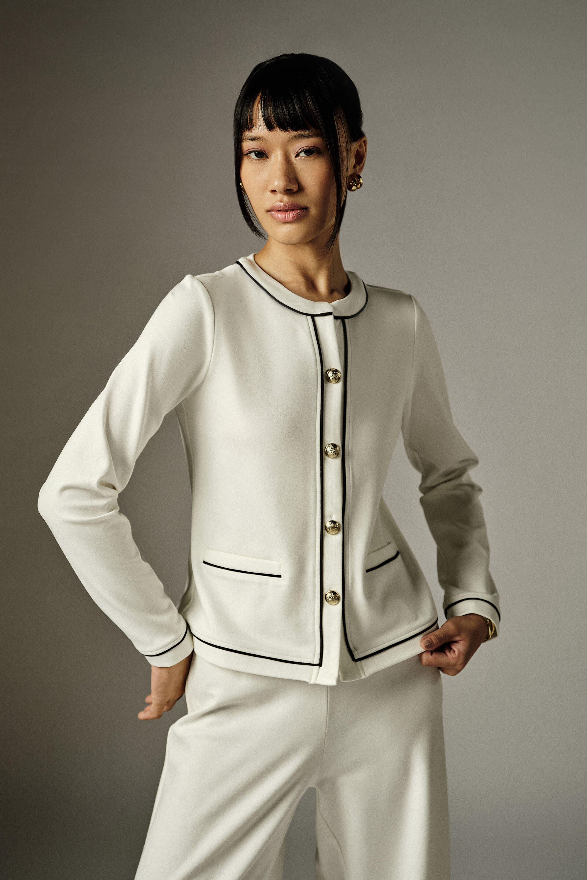 Mabel White Jacket